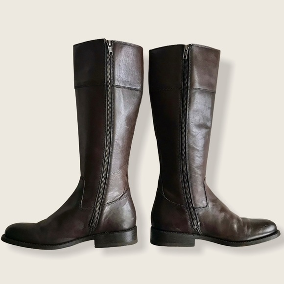 Frye Jayden Button Knee High Leather Riding Boots - Picture 7 of 16